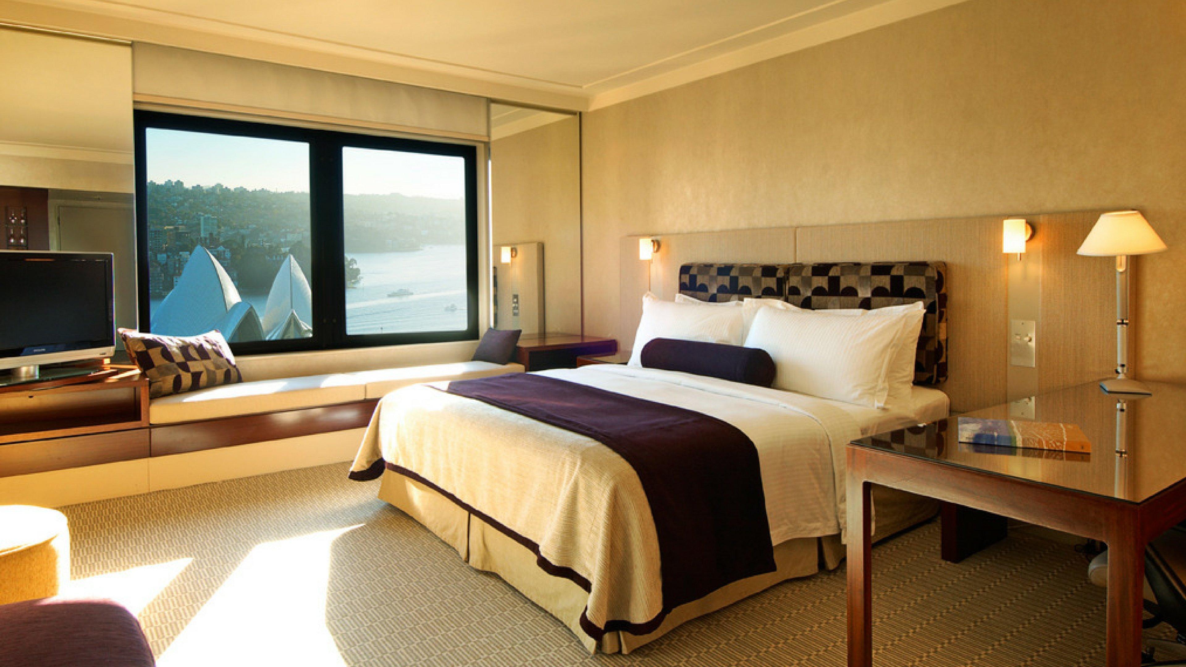 Intercontinental Sydney By Ihg Hotel Room photo A bedroom at the Sydney Hilton