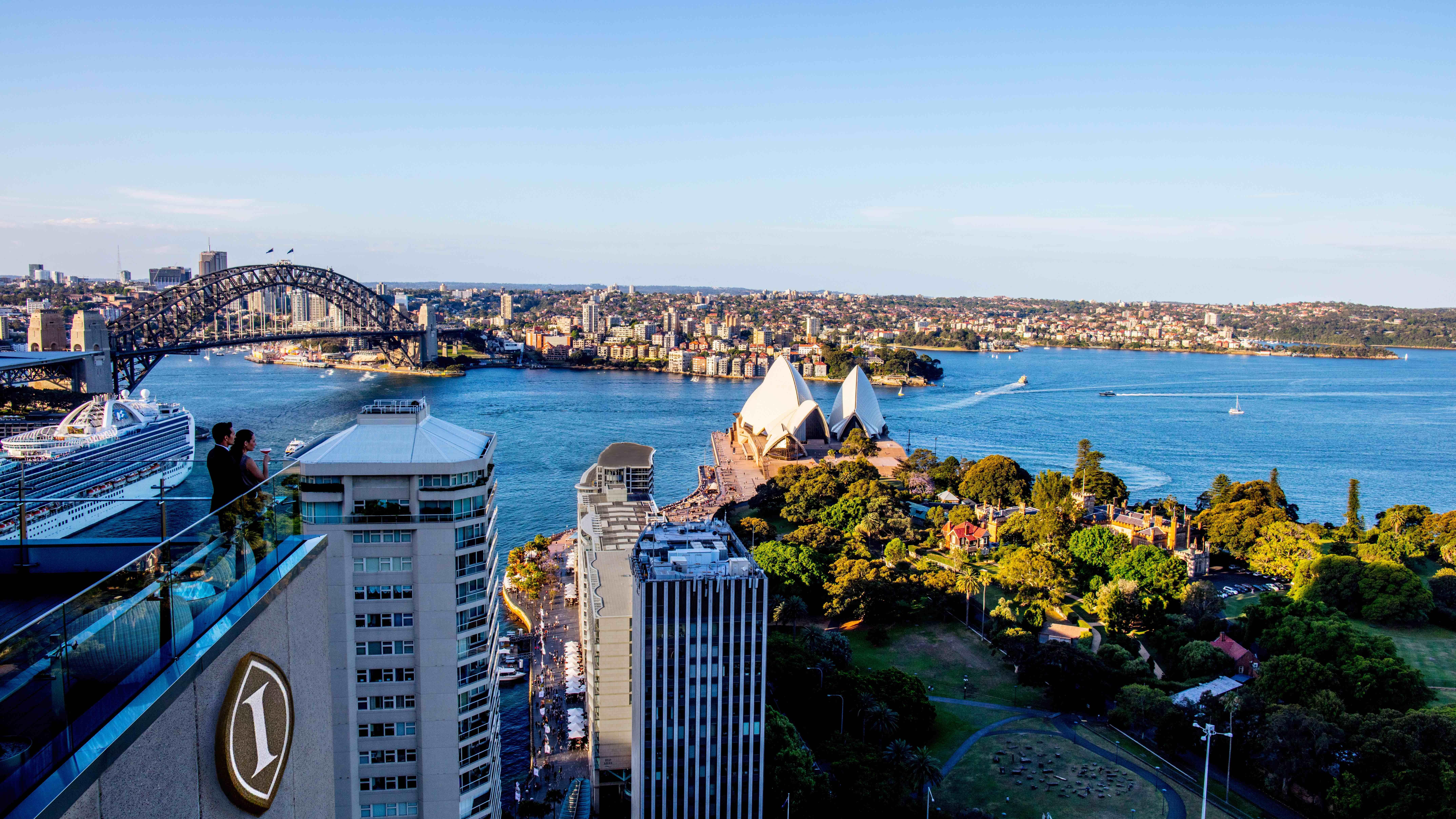 Intercontinental Sydney By Ihg Hotel Exterior photo View of Sydney from the Sky Bar