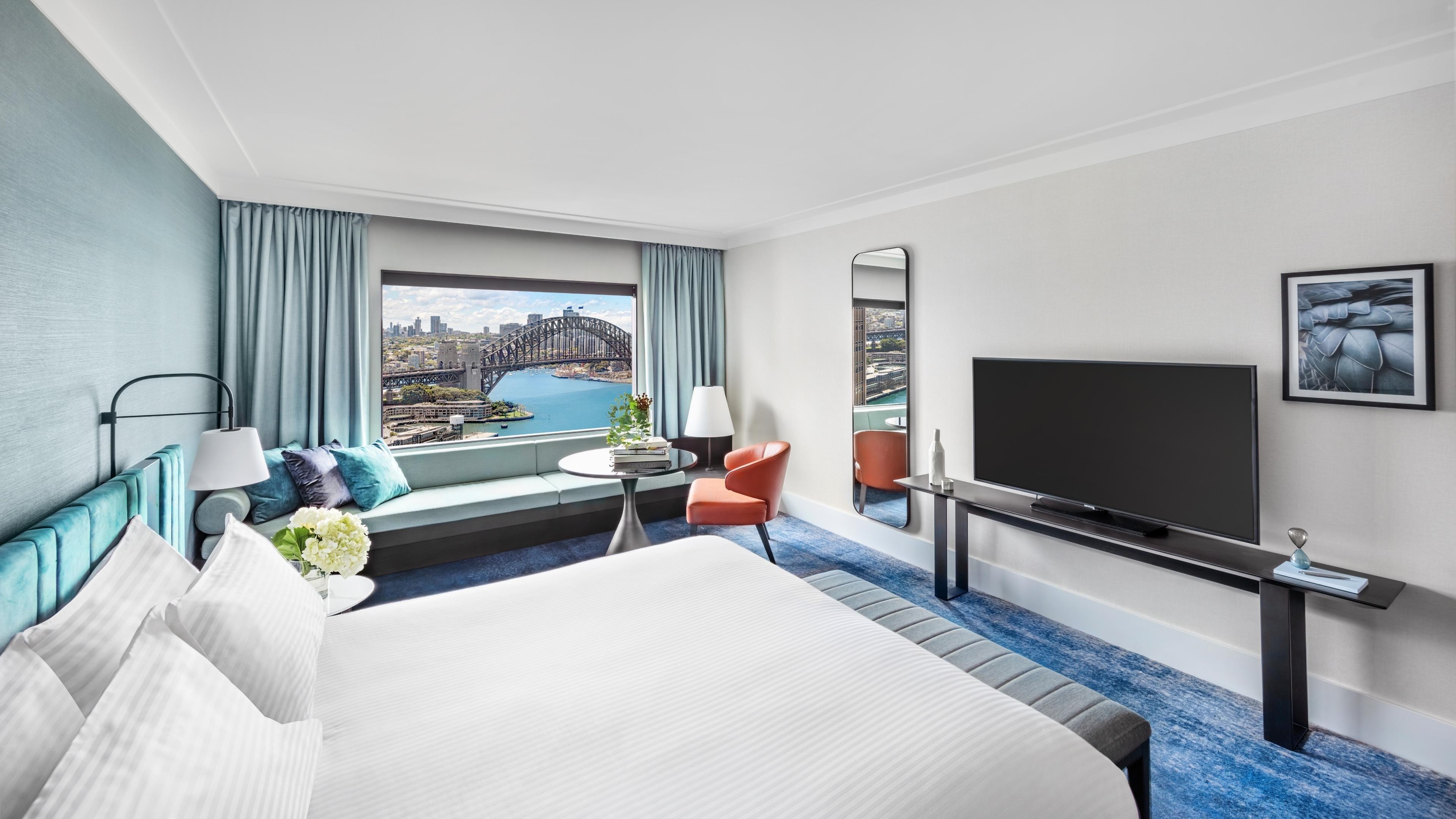 Intercontinental Sydney By Ihg Hotel Exterior photo A guest room at the hotel